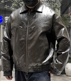 市场上装-皮衣-休闲皮衣