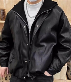 市场上装-皮衣-休闲皮衣