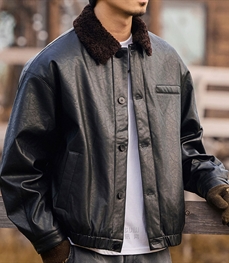 市场上装-皮衣-休闲皮衣