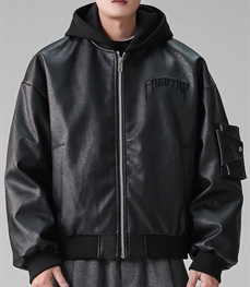 市场上装-皮衣-休闲皮衣