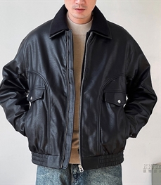 市场上装-皮衣-休闲皮衣