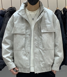 市场上装-皮衣-休闲皮衣