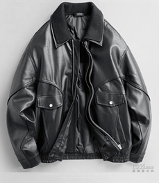 市场上装-皮衣-休闲皮衣