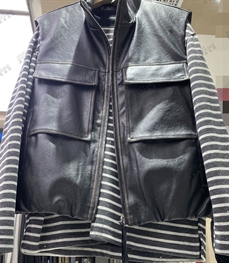 市场上装-皮衣-休闲毛衫