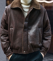 市场上装-皮衣-休闲皮衣