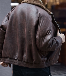 市场上装-皮衣-休闲皮衣