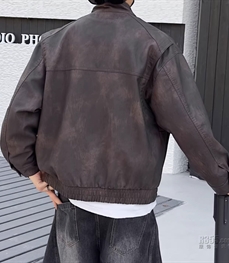 市场上装-皮衣-休闲皮衣