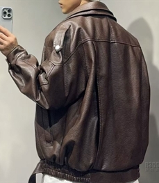 市场上装-皮衣-休闲皮衣