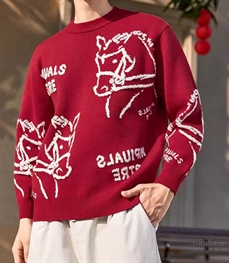 市场上装-毛衫-休闲毛衫