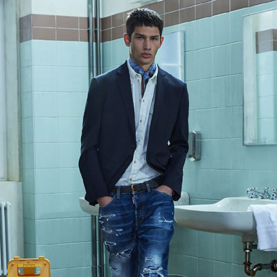 欧美《Dsquared2》2026春夏潮流前卫男装
