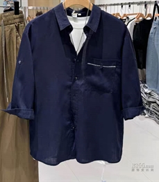 市场上装-衬衫-休闲衬衫【实拍】
