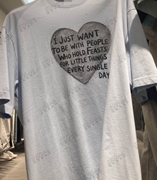 市场上装-T恤-休闲T恤【实拍】