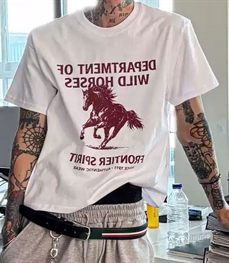 市场上装-T恤-休闲T恤
