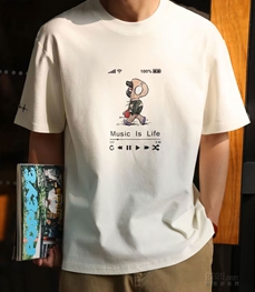 市场上装-T恤-休闲T恤