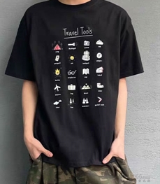 市场上装-T恤-休闲T恤