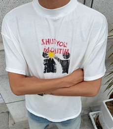 市场上装-T恤-休闲T恤