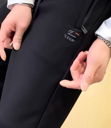市场男裤-商务-松紧裤【实拍】
