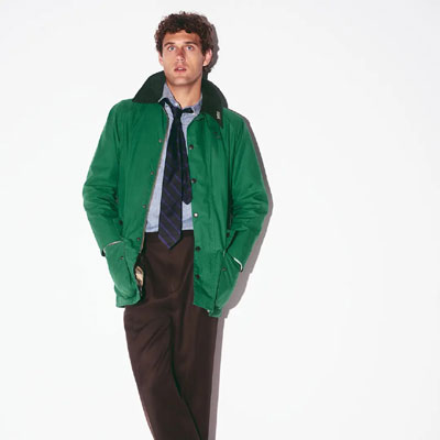 欧美《J.Crew x Barbour》2026秋冬商务休闲男装